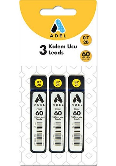 Adel Prime Kalem Ucu 3 Lü Blister