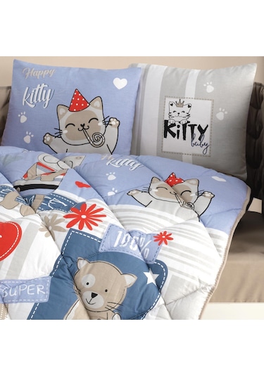 Clasy Ranforce Bebek Uyku Seti Kitty V1 Mavi