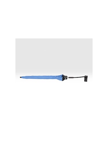 Kamp Sandalyesi Şemsiyesi - Şezlong Şemsiyesi - Mavi