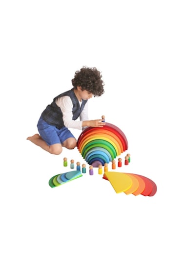 Woodnjoy Waldorf 12'li Gökkuşağı Seti