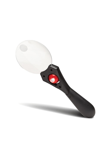 Konus Aspheric 3X-5X Bifokal Magnifier Led Işıklı Pro Büyüteç Siy Siyah