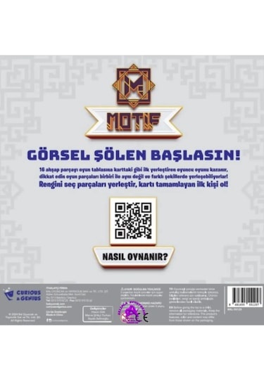 Motif Kutu Oyunu Turnuva Oyunu - Strateji Ve Eğlencenin Bir Ara