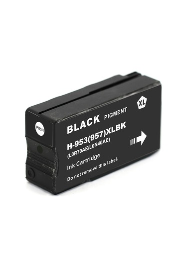 Uyumlu İnk For Hp 953xl Siyah İnk Kartuş 76ml Chipsiz