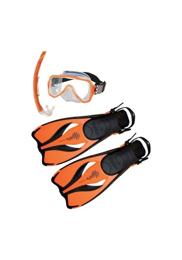Beuchat Set Pms Oceo Çocuk Palet, Maske, Şnorkel