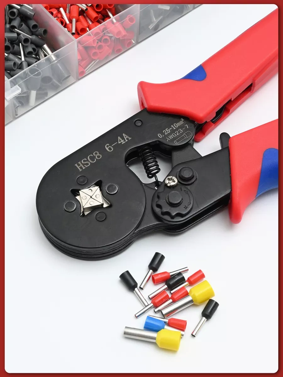 Nutatytahome 1800 Parçalık Kontak İle Kablo Uçları İçin Krimpleme Pensesi 212040610