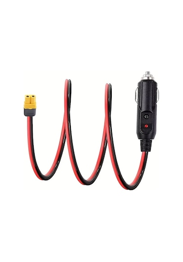 Motion003 3m Xt60h-f Xt60lı Çakmaklık Araba Işık Fiş Adaptör Kablosu 12v-24v Led Işık