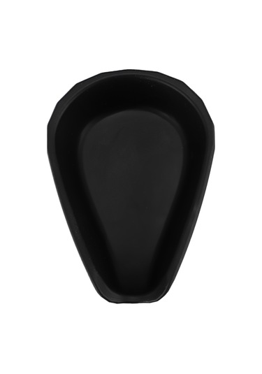 Kosona Gıda Grubu Silikon Kahve Fıstığı Ölçüm Kasesi - Dökme Engeli, Ölçüm Kabı, Gösterim Tabağı - Siyah Siyah