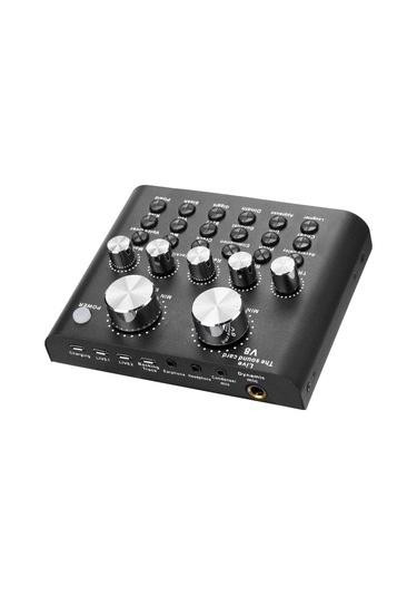 Reedark Profesyonel Usb Mikrofonlu Kulaklık - Canlı Yayın Ses Kartı Destekli Pc/telefon Uyumlu Ses Seti