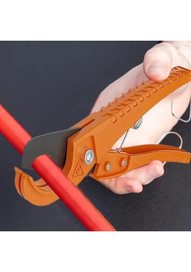 Hightower Sk5 Çelik Teflon Su Borusu Ve Isıya Dayanıklı Bahçe Makası - Turuncu Turuncu