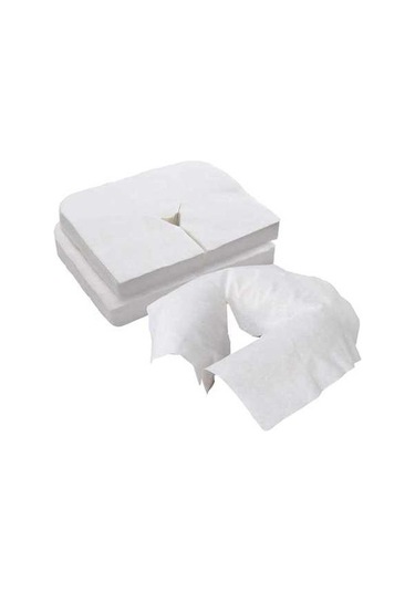 Dolıty 100 Adet Tek Kullanımlık Yastık Kılıfı Yüz Y-şekli, Hijyenik