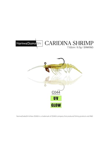 Osaka Carıdına Shrımp 7.62cm 6.5g C044 Sunı Balık