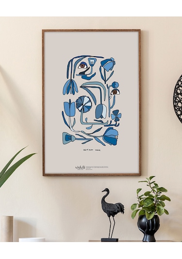 Anason İşleri Göz Gülleri Viskili Poster 50x70cm