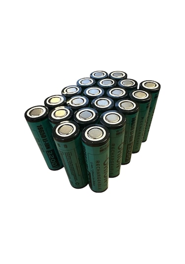 18650 3.6v 3200 Mah 3c Li-ion Pil - 20 Adet