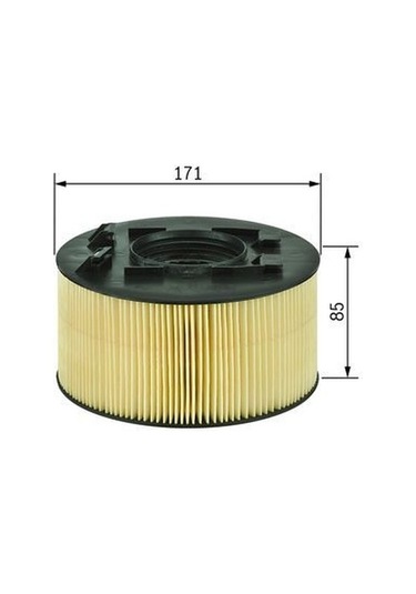 Bmw 3 E46 318ci 2.0 2001-2006 Bosch Hava Filtresi S3093