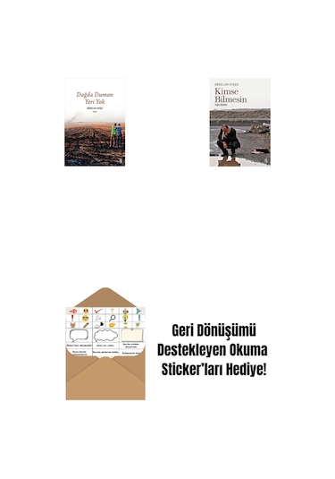 Dağda Duman Yeri Yok + Kimse Bilmesin + Okuma Sticker'ları