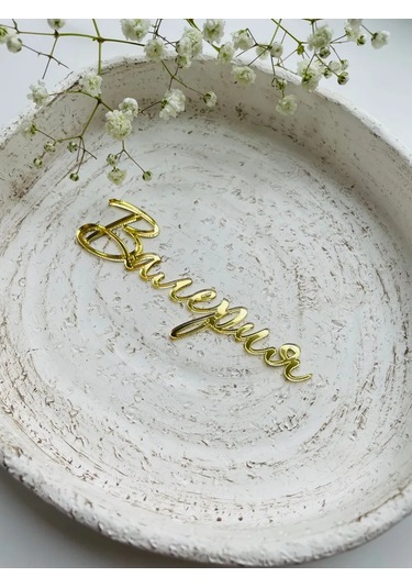 Art Lazer52 Valeria İsmi Altlığı 271513793 Diğer