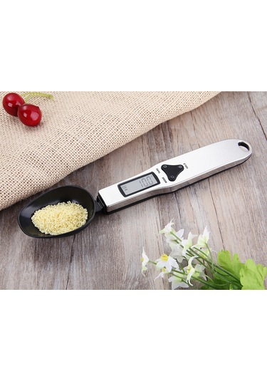 Hangfox Hafif El Çatalı Dijital Terazi - 300g/0.1g Hassasiyet, 4 Ağırlık Birimi G/oz/gn/ct , Paslanmaz Çelik, Lcd Ekranlı Pil Dahil Değil Diğer