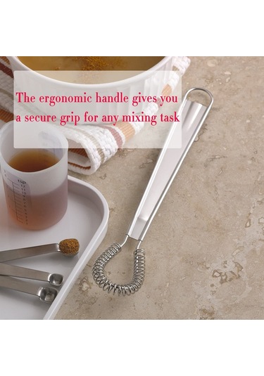 2'li En İyi Paslanmaz Çelik Mutfak Gereçleri Seti Mini Yumurta Çırpıcı El Çırpıcı Köpüklü Süt Köpürtücü Kremalı Kahve Köpürtücü Tüy Sos Çırpıcı Mutfak Aksesuarları Diğer