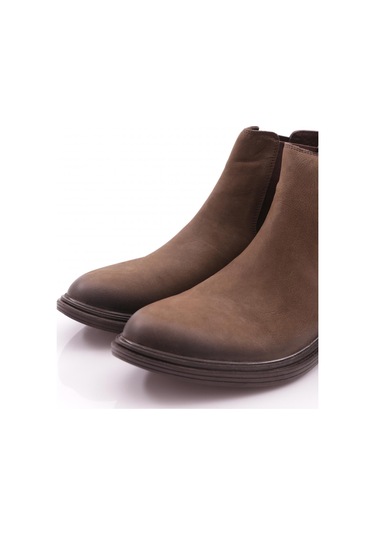 Dgn 9205 Erkek Klasik Bot Haki Nubuk