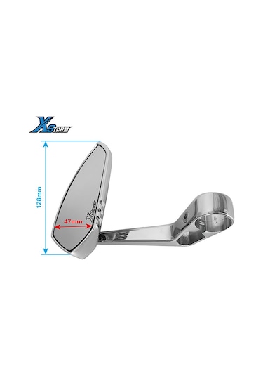 Vespa Gts-gtv-lx-et4-primavera-sprint Gidon Aynası Krom Takım / X-storm