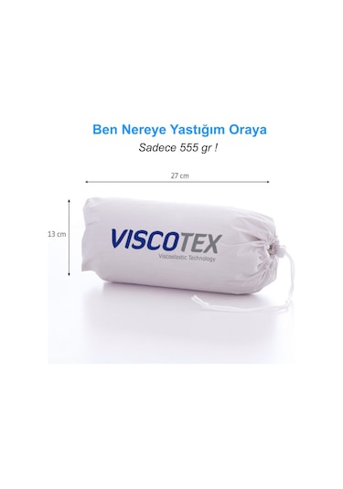 Viscotex Seyahat Yastığı 40x25x10