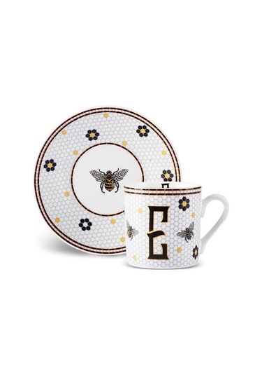 Karaca  E Harfli Kahve Fincanı 80 ml