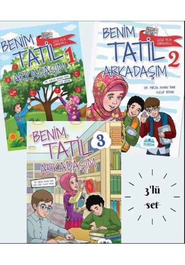 Benim Tatil Arkadaşım 3'lü Set