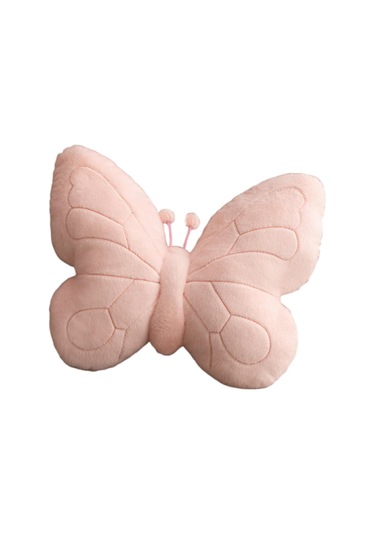 Suntek Kelebek Şeklinde Yastık Hediyesi Rahat Sevimli Yatak Pembe