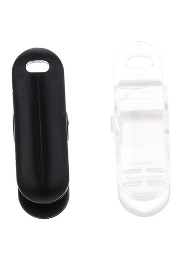 Homyl 10 Parça Plastik Kravat Acil Tente Seti Tarp Siyah Siyah