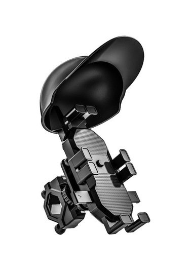 Bisiklet Ve Motosiklet İçin 7.4''e Kadar Akıllı Telefon Tutucu - Siyah Abs