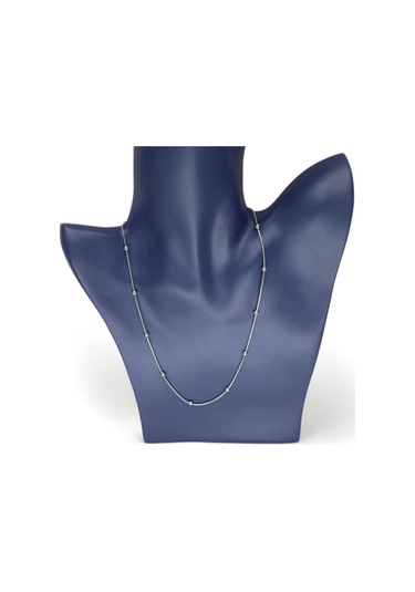 Gökyüzü İncisi Toplu Kadın Genç Kolye Gümüş