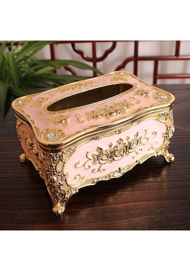 Suntek Magideal Otel Barları Için Dekoratif Doku Kutusu Altın-pembe