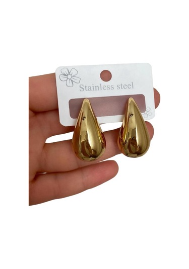 Wiya Çelik Damla Küpe