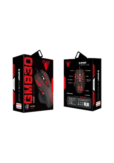 Jedel GM830 RGB Lıghtıng Kablolu Lazer Oyuncu Mouse