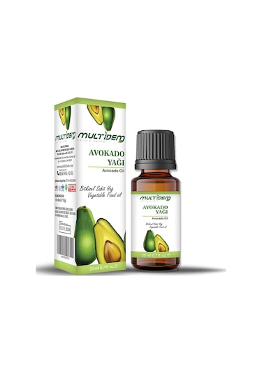 Multidem Avokado sabit Bitkisel Yağı 2 x 20 ml