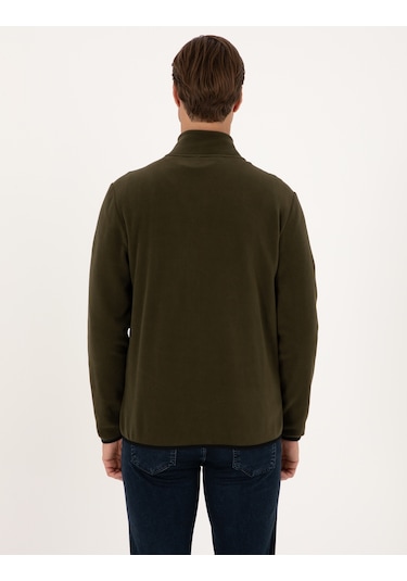 Pierre Cardin Erkek Haki Hırka Örme 50314014-vr027 Haki