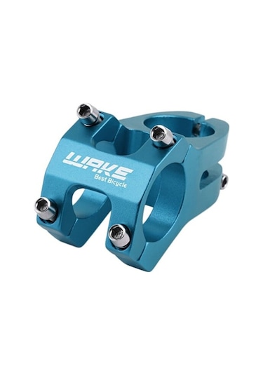 Wake Mavi Bisiklet Kısa Gidon Boğazı