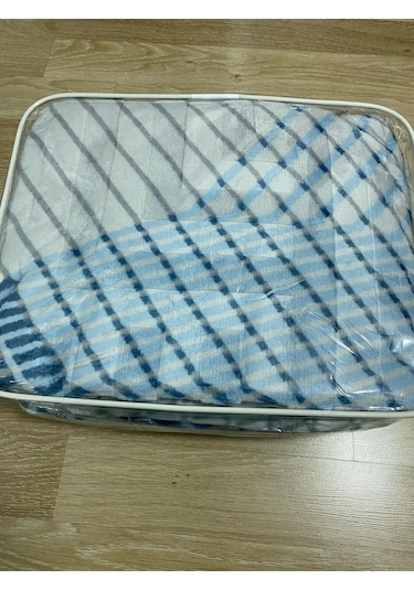 Aksu Tek Kişilik Battaniye Çantali Renkli