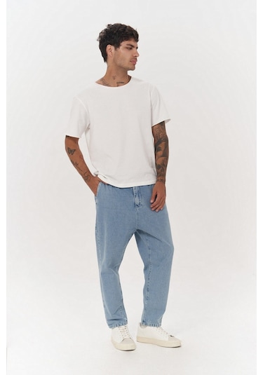 Mai Collection Mai Studios Co. Tanner Buz Mavi Erkek Jean Pantolon Buz Mavi