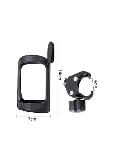 Bisiklet Aksesuarları Çok Fonksiyonlu Su Şişesi Kupası Tutucu Bebek Bisiklet Bisiklet Bisiklet Bisiklet Gideri Montajı Kafes Siyah