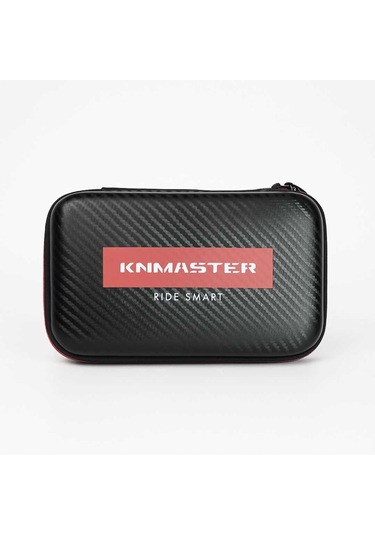 Knmaster Kn6100 Pro Motosiklet Kask İntercom Seti Karbon-siyah