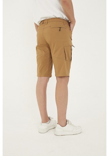 Camp Scoutland Camp725 Outdoor Tactical Su İticili Yazlık Erkek Taktik Şort - Hardal