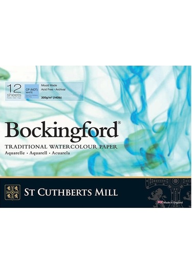 Bockingford Traditional Sulu Boya Defteri Cold Pressed 300g 12 Ya