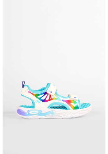 Vicco But Kız Çocuk Işıklı Sandalet Beyaz