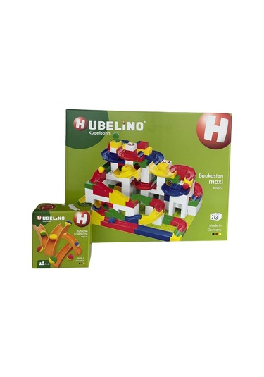 Hubelino Marble Run Misket Kaydırağı Genişletme Yapım Seti 12 Parça 420640