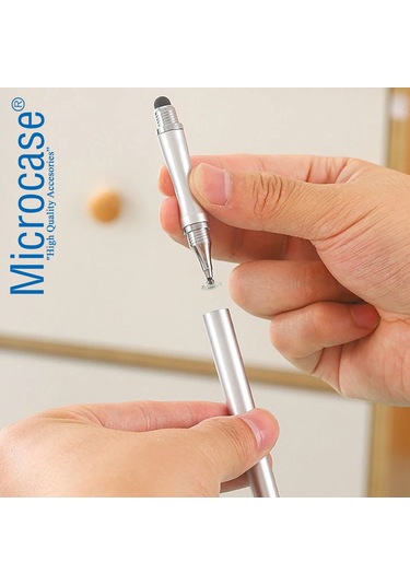 Telefon Tablet 2in1 Disk Uçlu Stylus Pen Dokunmatik Kalem -AL3464