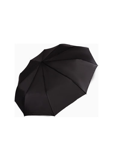 Biggdesign Moods Up Premium Ahşap Saplı Siyah Otomatik Şemsiye, Rüzgara Dayanıklı, Hızlı Kuruyan Çok Renkli