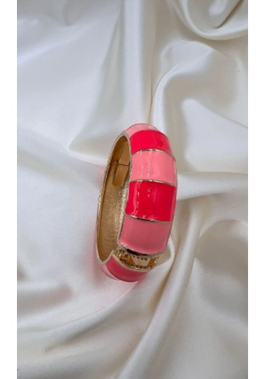 Bb Miineli Pembe Bilezik Kelepçe Pembe