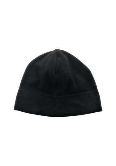 Unisex Siyah Kışlık Yumuşak Dokulu Polar Bere Siyah
