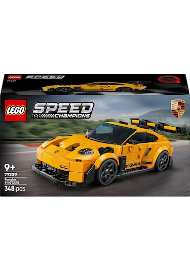 LEGO® Speed Champions Porsche 911 GT3 RS Süper Araba 77239 - 9 Yaş ve Üzeri Çocuklar için Yaratıcı Yarış Arabası Oyuncak Yapım Seti(348P)